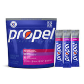 Propel front pouch packaging showing variety pack and benefits