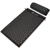 ProSource fit mat front view showing black spikes and even coverage for calm
