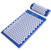 ProSourceFit mat and pillow front view showing full set and easy storage benefit