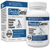 ProstaGenix front packaging showing label and benefits for urinary support