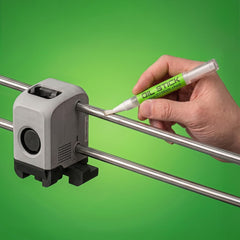 Generic proudle OilStick PTFE-infused oil texture close-up demonstrating smooth motion benefit
