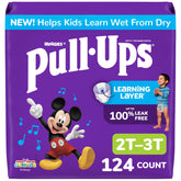 Pull-Ups front packaging showing count and size for quick shopper recognition and convenience