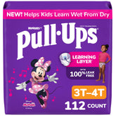 Pull-Ups front packaging showing size 3T-4T and count for easy selection