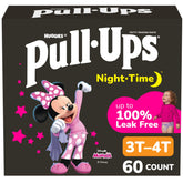 Pull-Ups front packaging showing 60 count and overnight protection benefit