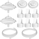 PUMPMOM-US front packaging showing complete Spectra-compatible replacement kit benefits
