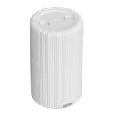 Pura diffuser front view in white showing sleek design and even scent delivery