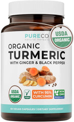 PURE CO front packaging showing bottle and branding for easy recognition