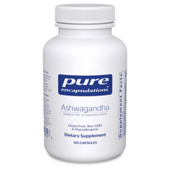 Pure Encapsulations front bottle showing product and clean packaging benefit