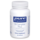 Pure Encapsulations front label showing product name and capsule count, clear benefit info