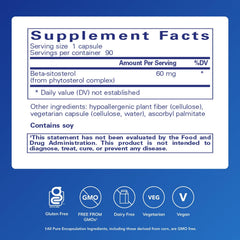 Pure Encapsulations capsules closeup showing smooth vegan capsule for easy swallowing