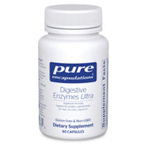 Pure Encapsulations bottle front view showing supplement branding and clean packaging benefit