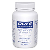 Pure Encapsulations bottle front view showing PureGenomics multivitamin benefits