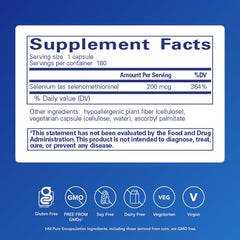 Pure Encapsulations open bottle with capsules highlighting long supply benefit