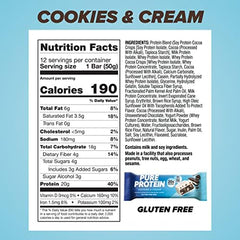 Pure Protein wafer and crème detail displaying satisfying crunch benefit