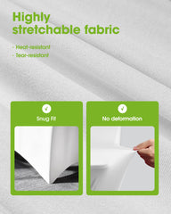 Pureegg side profile showing snug fitted wrap preventing loose fabric