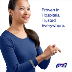 PURELL assorted design series bottles displayed to enhance workplace aesthetics