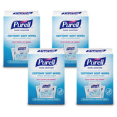 PURELL front packaging showing four boxes and branding for quick recognition