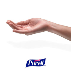 closeup of PURELL gel texture showing smooth moisturizing formula