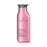 Pureology front bottle showing label and glossy finish benefit