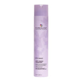 Pureology front packaging showing 11 oz hairspray and brand clarity for styling
