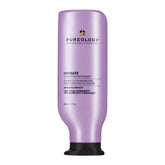 Pureology bottle front view showing Hydrate Conditioner and hydration benefits