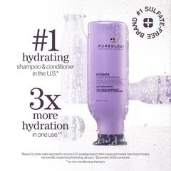 Pureology open jar cream texture close-up reveals rich moisturizing formula