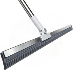 Purexa front view of large floor squeegee showing wide blade and handle for fast cleaning