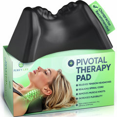 Purify Life front view showing ergonomic occipital curve and comfortable support