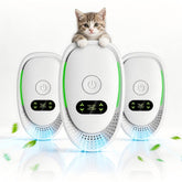 Purifyair front view of compact ionizer showing sleek plug-in design and easy placement