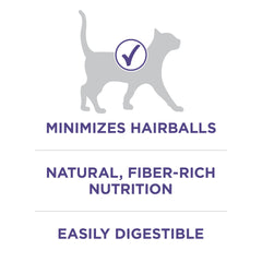 Purina ONE real chicken ingredient shot emphasizing high-protein benefit