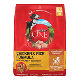 Purina ONE front packaging showing product and benefits