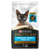 Purina Pro Plan front bag showing product name and 7 lb size benefit