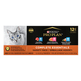 Purina Pro Plan front pack showing seafood variety, clear product choice and benefits