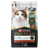 Purina Pro Plan front packaging showing product benefits and weight