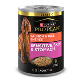 Purina Pro Plan front packaging showing product benefits and salmon