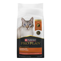 Purina Pro Plan kibble in white bowl illustrating portion and appetizing look