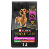 Purina Pro Plan front bag view showing formula and benefits