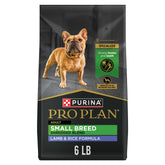 Purina Pro Plan front of bag showing formula and benefit of high protein