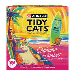 Purina Tidy Cats front packaging showing product and benefits