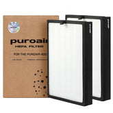 PuroAir front view of genuine 400 replacement filter showing fit and seal benefit