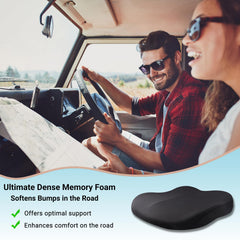 Putniu installed on driver seat improving visibility and posture