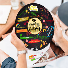 pwvsayjcj signed record on included display shelf ready for immediate presentation