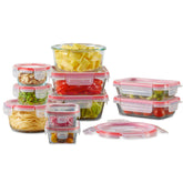 Pyrex Freshlock front packaging showing full 10-pack set and size variety for easy selection