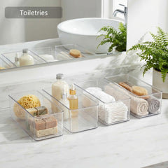 Qilinba organizer in kitchen drawer holding forks and knives for easy access