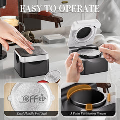 Qiorgar sealing holder close-up highlighting ergonomic alignment for faster sealing
