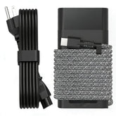 QIOUZW 65W front view showing compact charger housing and USB-C port for dependable charging