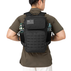 QT&QY open interior showing padded 15-inch sleeve and organized pockets for devices