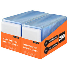 QTYORD front packaging showing 400 card sleeves and clear benefits