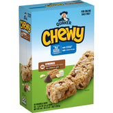Quaker front packaging showing 58-count box and benefits