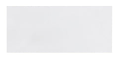 Quality Park single #10 envelope front view with blank surface for printing benefits